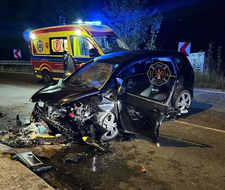 Śmiertelny wypadek na DW-958 w miejscowości Raba Wyżna.