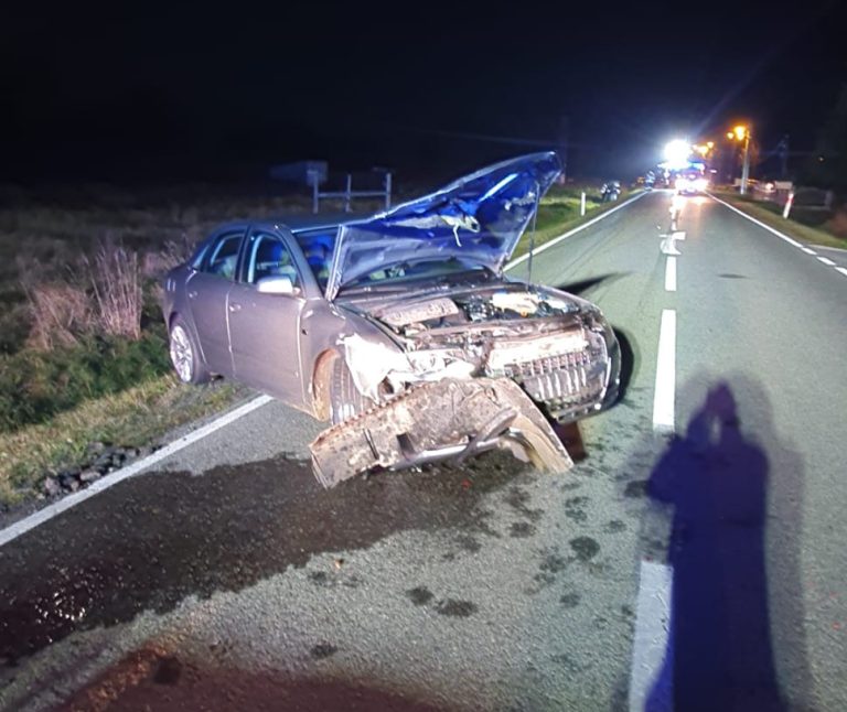 Wypadek drogowy DK- 49 w Jurgowie – w zdarzeniu udział brały 3 pojazdy