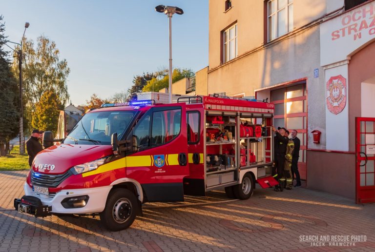 Nowy Samochód Ratowniczo-Gaśniczy w OSP Oświęcim